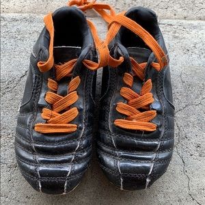 Kids cleats, worn only one season.  Good condition